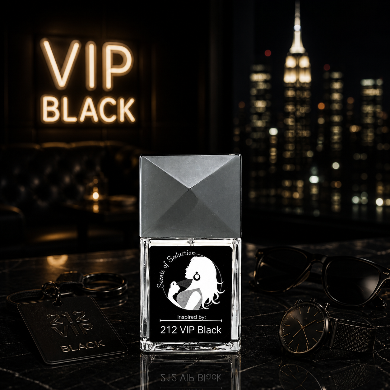 212 VIP Black - Inspired by Carolina Herrera 212 VIP Black